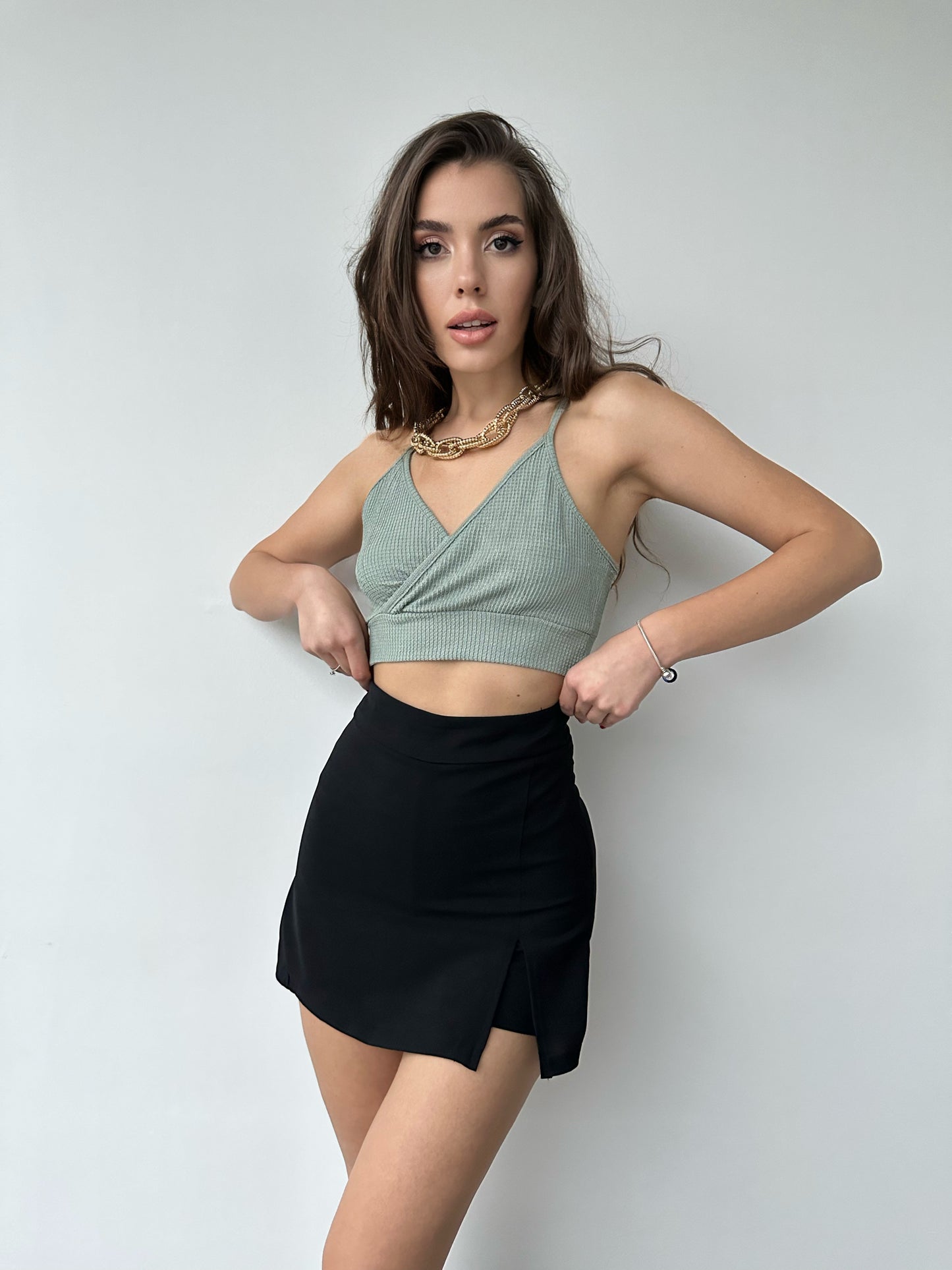 Spodnico-spodenki - czarne