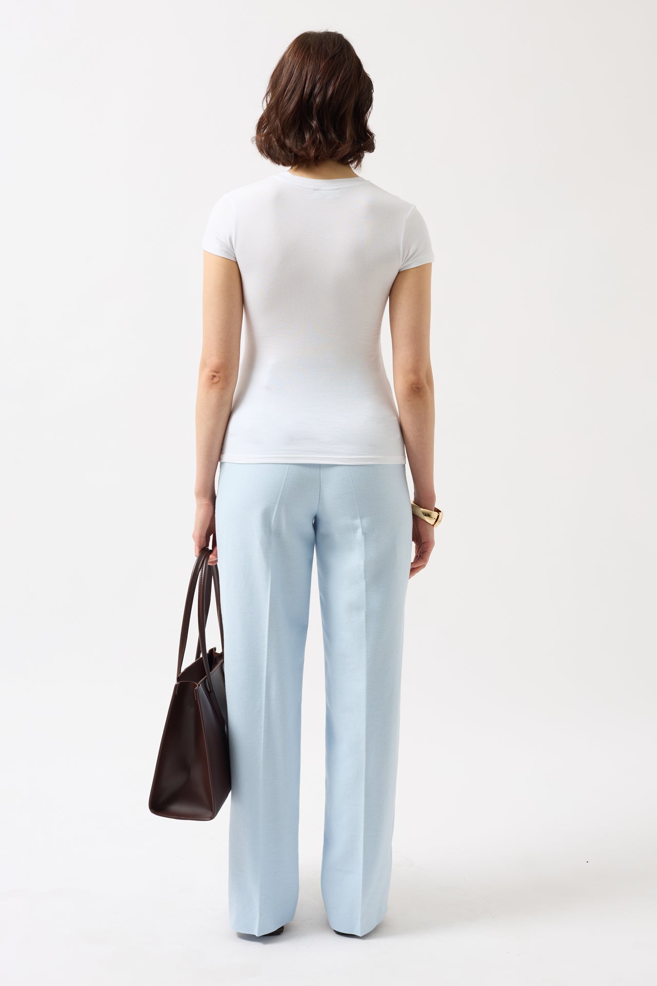 T-shirt basic - bialy