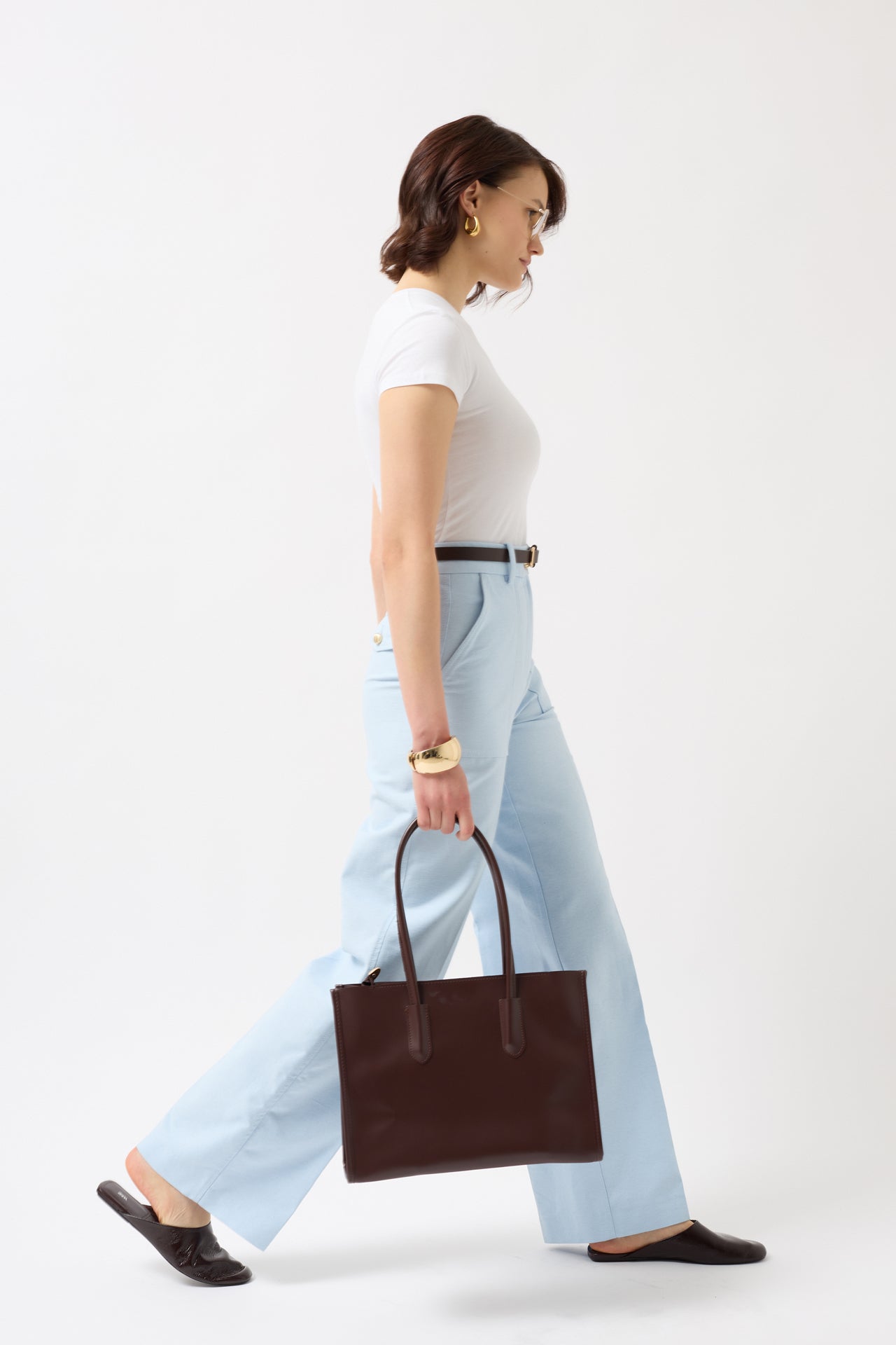 T-shirt basic - bialy