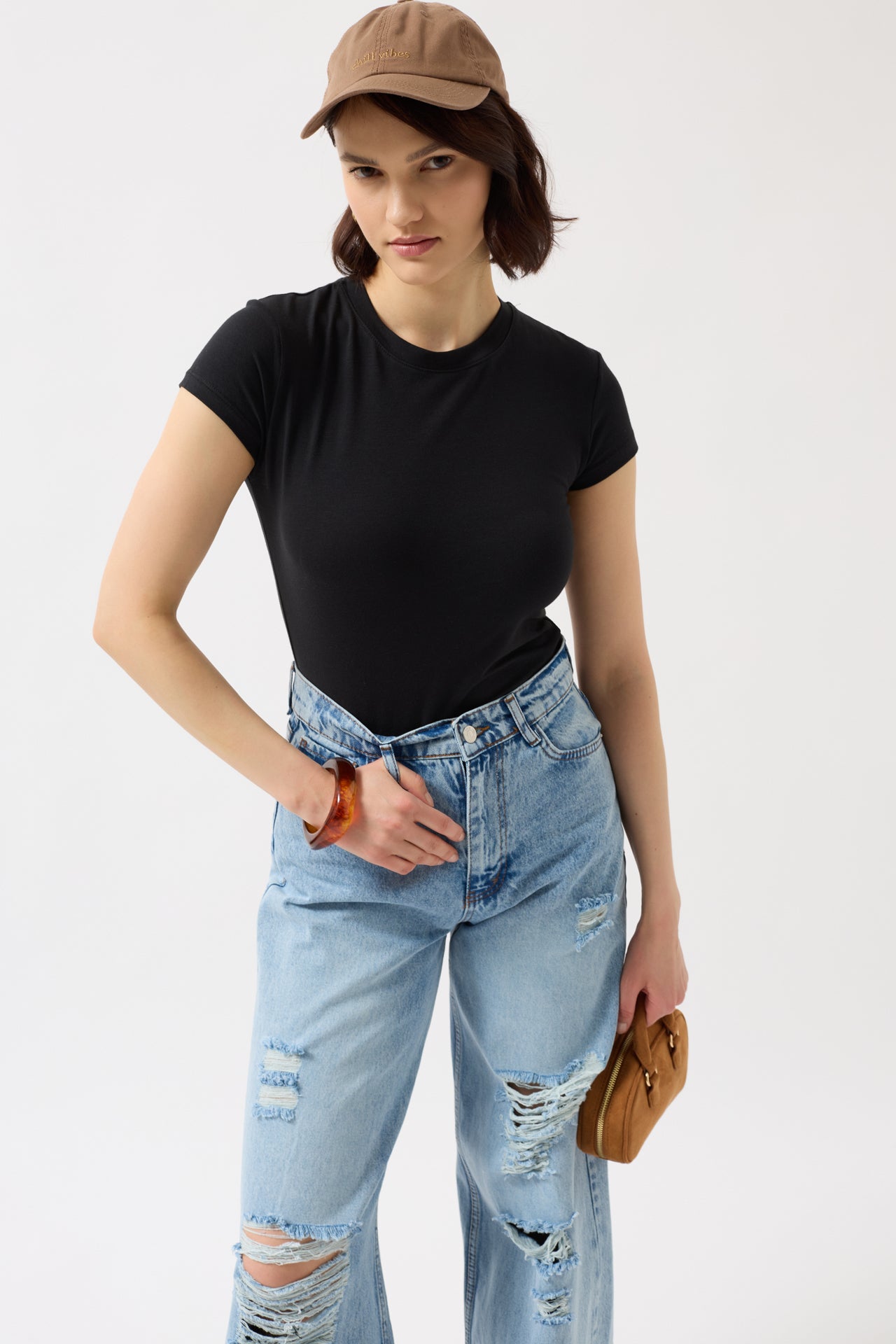 T-shirt basic - czarny