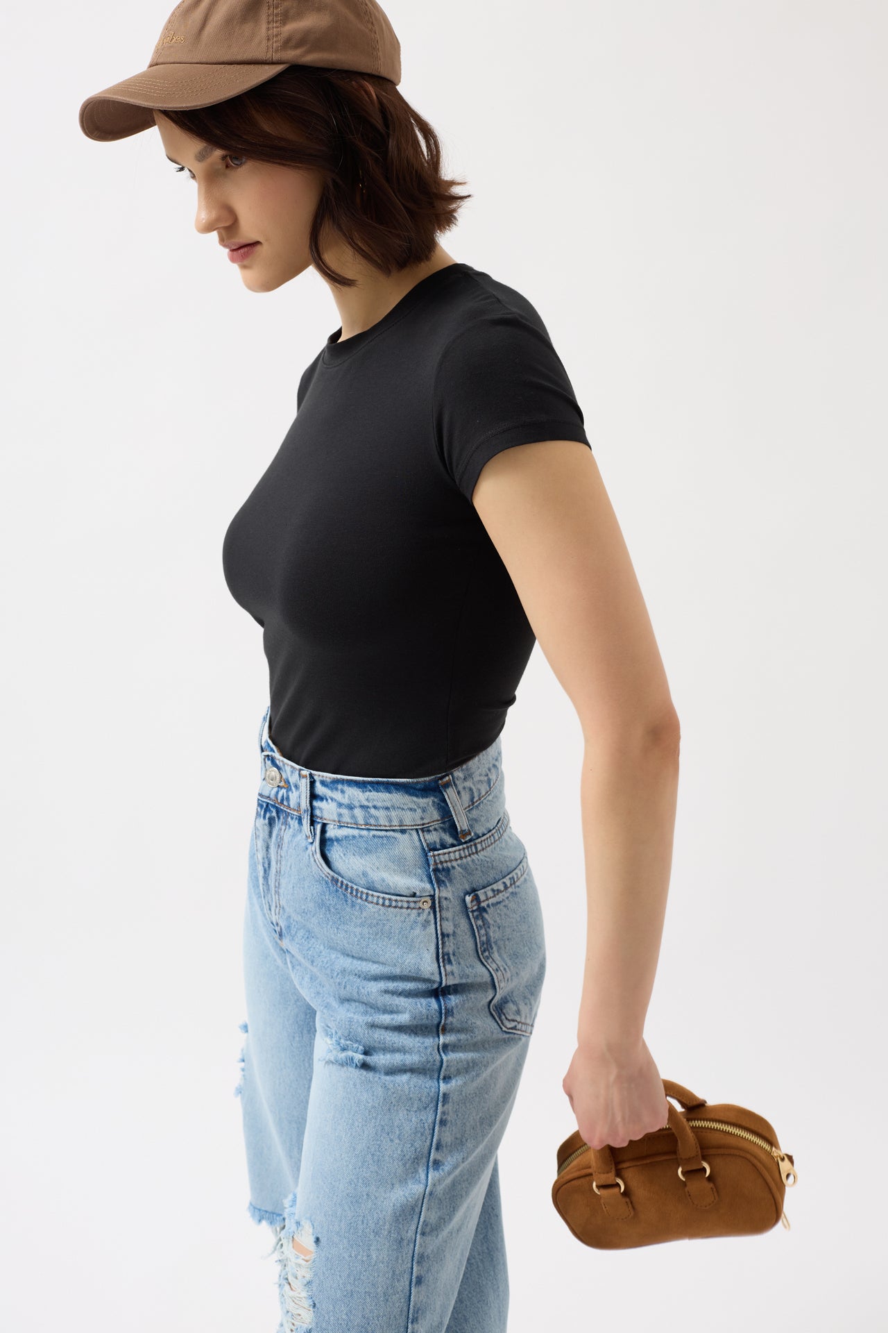 T-shirt basic - czarny